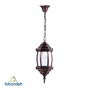 چراغ حیاطی آویز شفق مدل سورنا